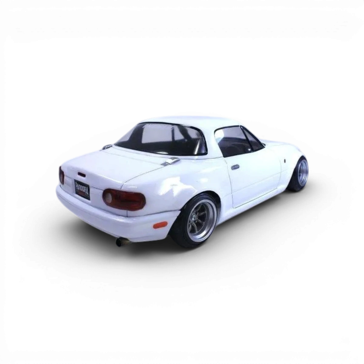 Voiture Mazda MX-5 NA Eunos Roadster Pandora RC, carrosserie de modèle réduit, avec détails réalistes et finition précise.