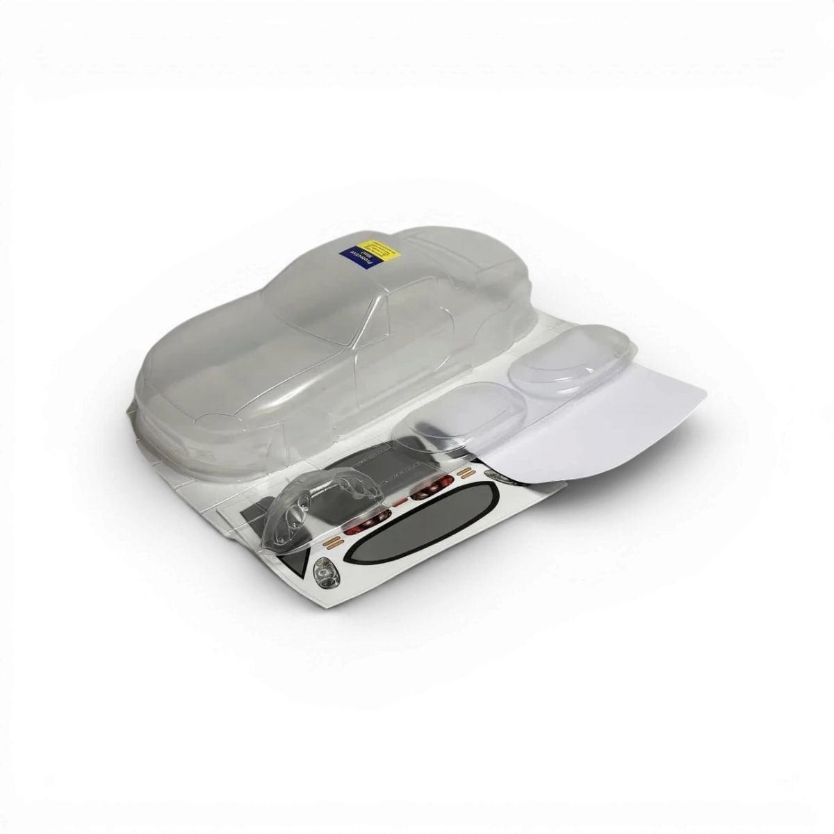 Carrosserie Mazda MX5 NB pour voiture RC, marque Aplastics RC, en plastique avec détails réalistes.