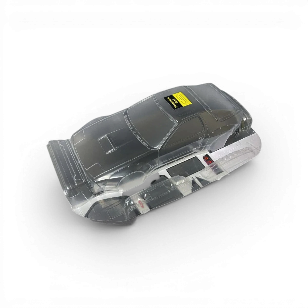 Carrosserie Mazda RX7 FC3s Pandem en plastique pour voiture RC, fabriquée par Aplastics RC, modèle précis et détaillé.