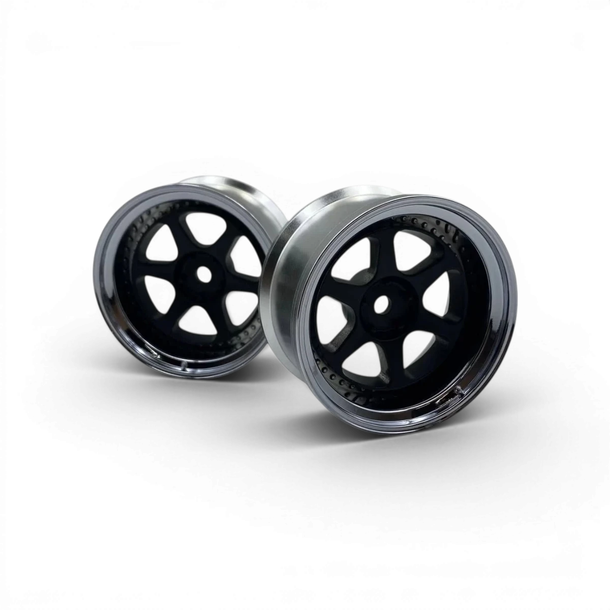 Jante MESITER L1 WHEEL OFFSET 8 en carbone mat de la marque Custom lab's, vue de face avec design léger et moderne