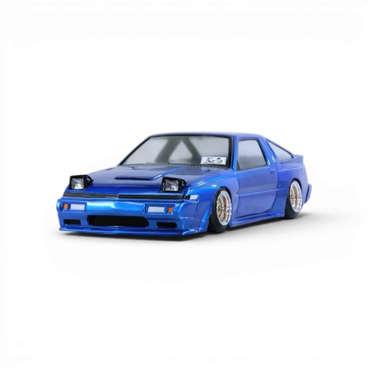 Carrosserie Mitsubishi Starion Pandora RC, modèle réduit de voiture de course, avec détails réalistes et finition de haute qualité.
