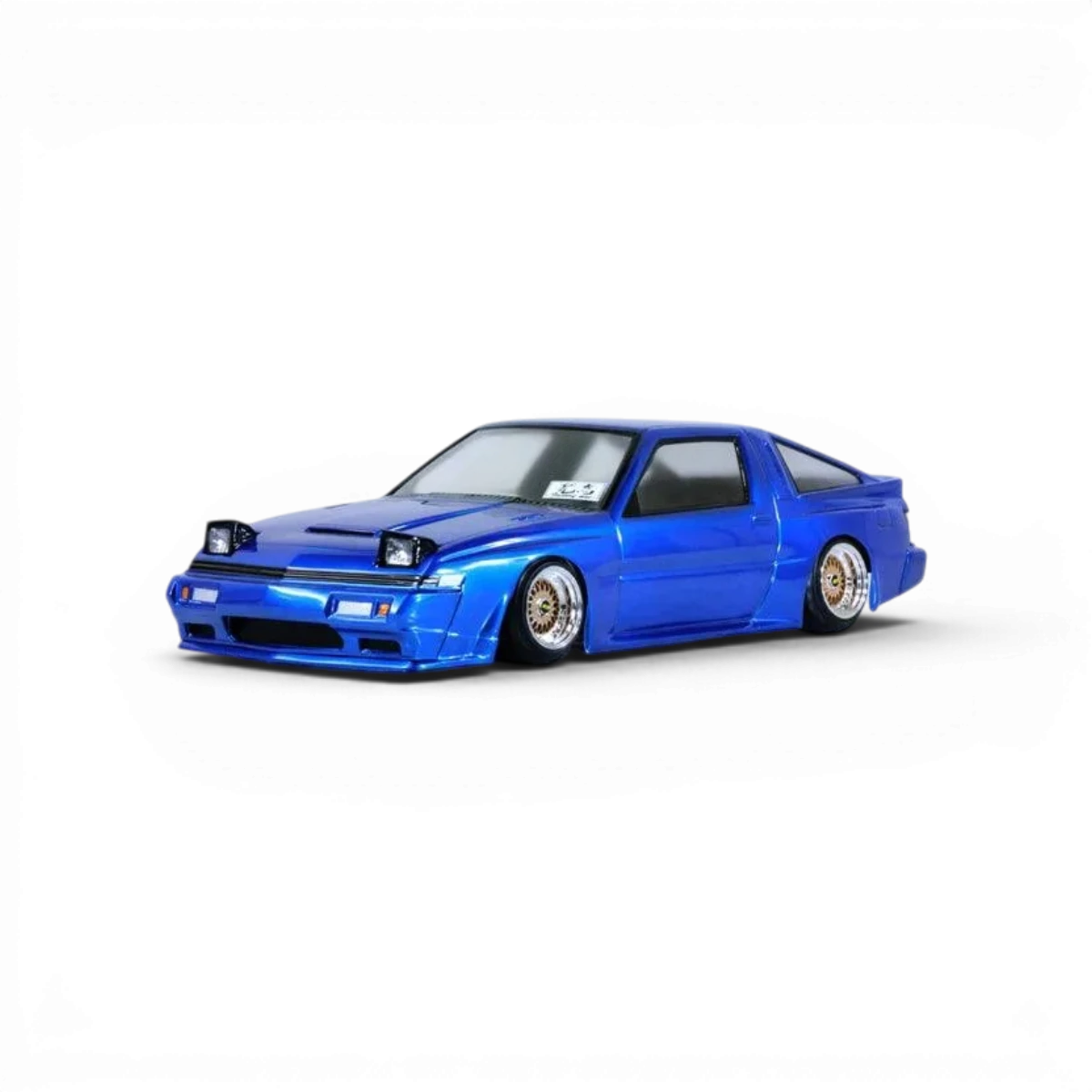 Carrosserie Mitsubishi STARION Pandora RC, reproduction détaillée en plastique pour voiture télécommandée.
