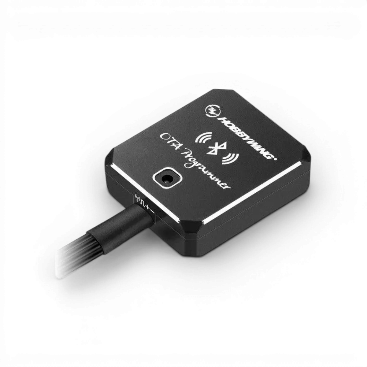 Module OTA WiFi Hobbywing pour électronique, connecteur et composants visibles sur l'image.