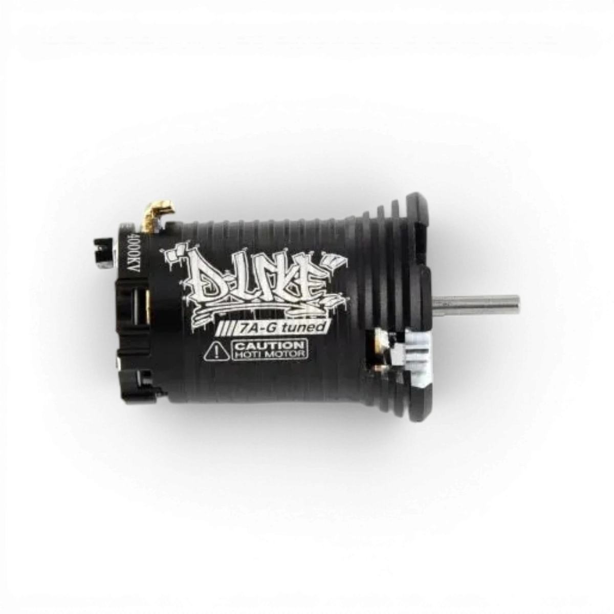 Moteur brushless D'like 540DSC 10.5T, électronique, version 2e édition, avec corps compact et composants visibles.