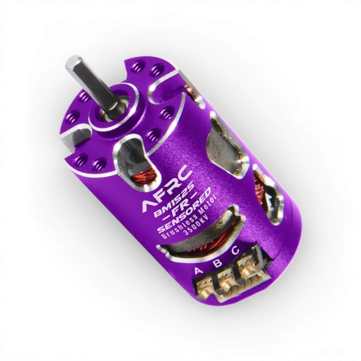 Moteur brushless sensored AFRC 3500kv, 4500kv ou 5500kv pour drone ou modélisme, avec détails visibles sur l'image.