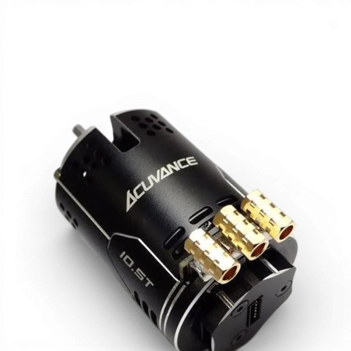 Moteur électronique Luxon AGILE 13.5T de la marque Acuvance, vue de face avec détails du boîtier et des connecteurs.