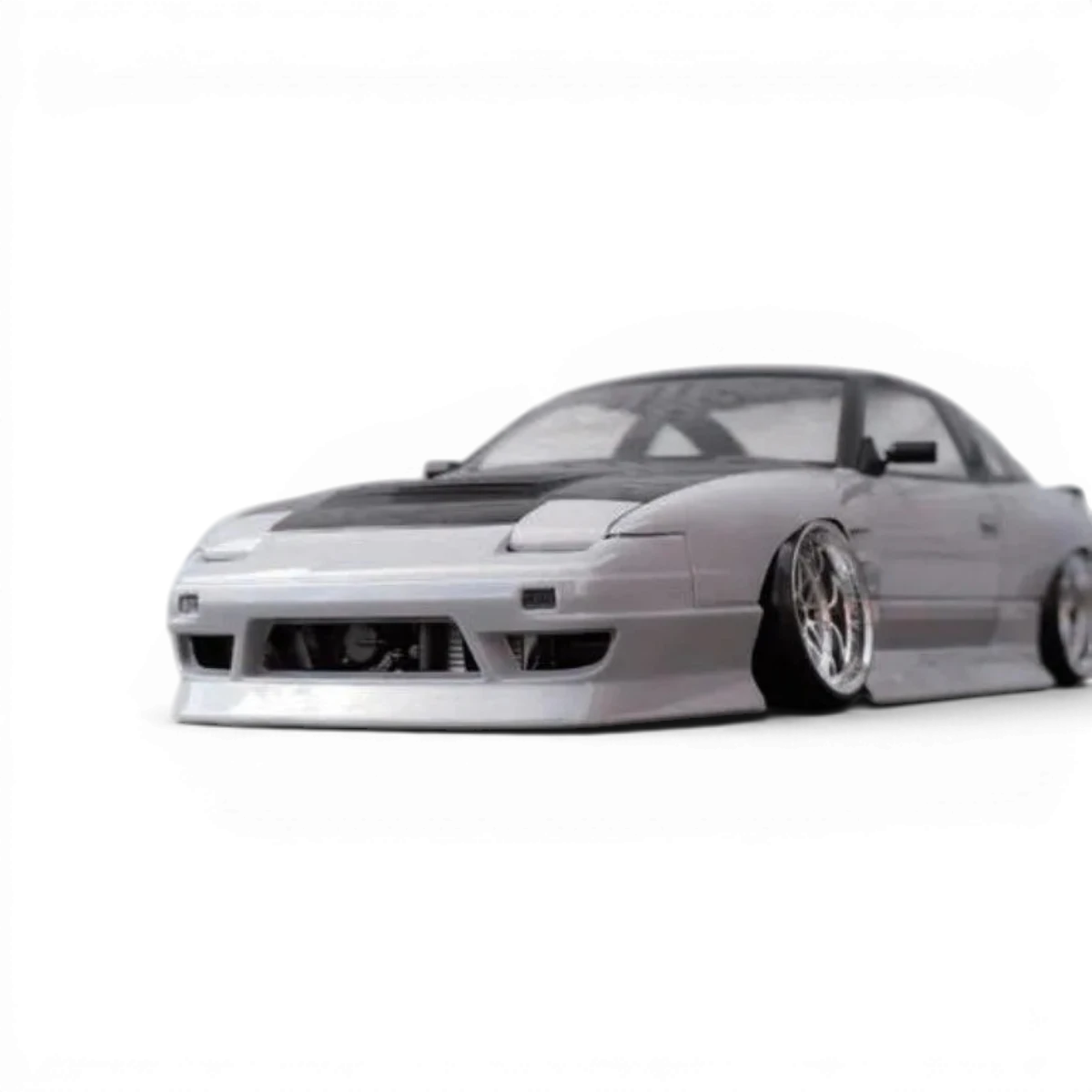 Carrosserie Nissan 180SX DMAX de Addiction RC Design, design détaillé pour voiture radiocommandée.