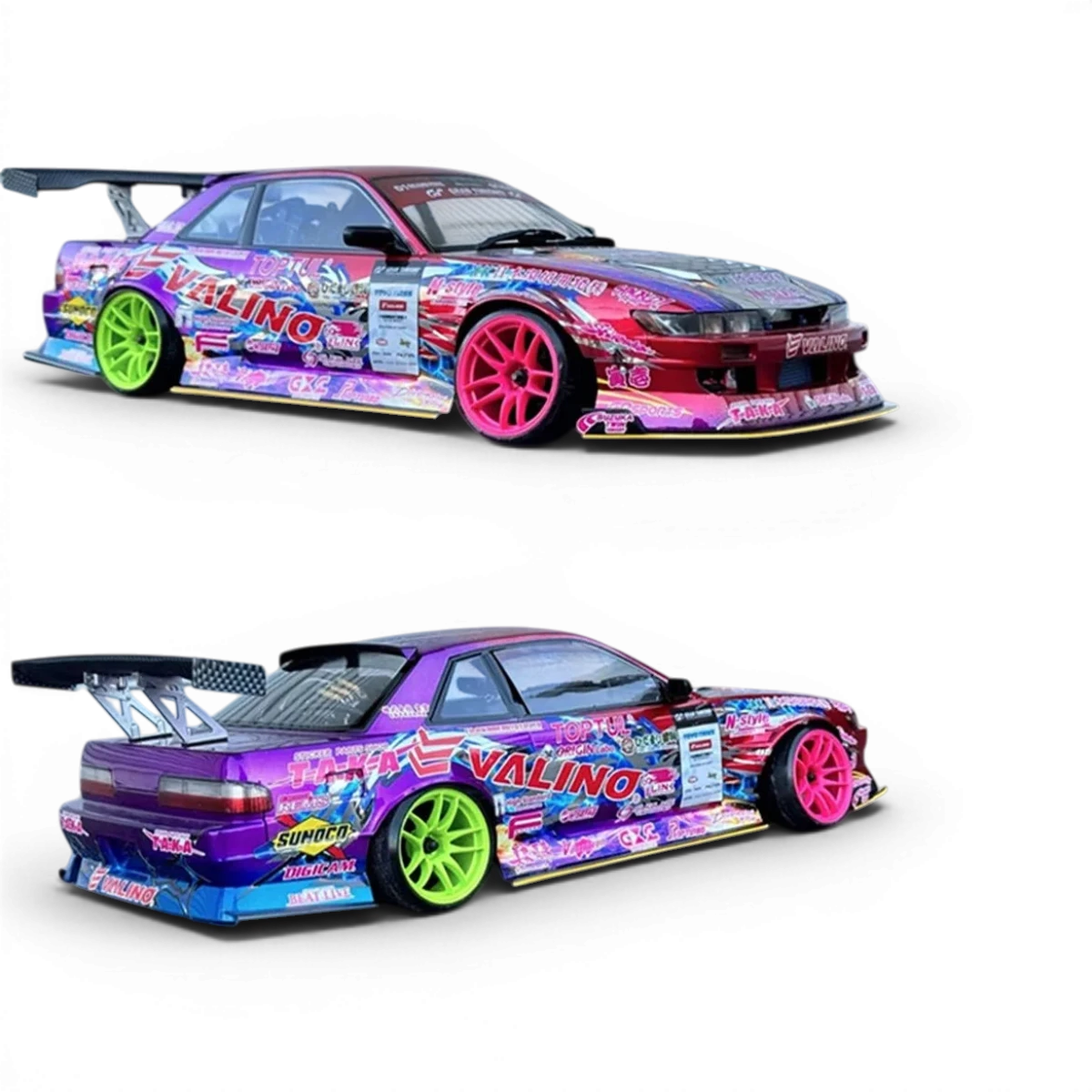 Carrosserie pour Nissan 240SX Silvia S13 NAOKI NAKAMURA 2024 en ensemble et décoration, par Addiction RC Design.
