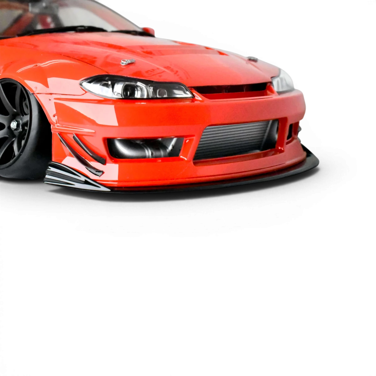 Voiture Nissan S15 Wonder, carrosserie sportive de Team Reve D, avec détails de la carrosserie en image.