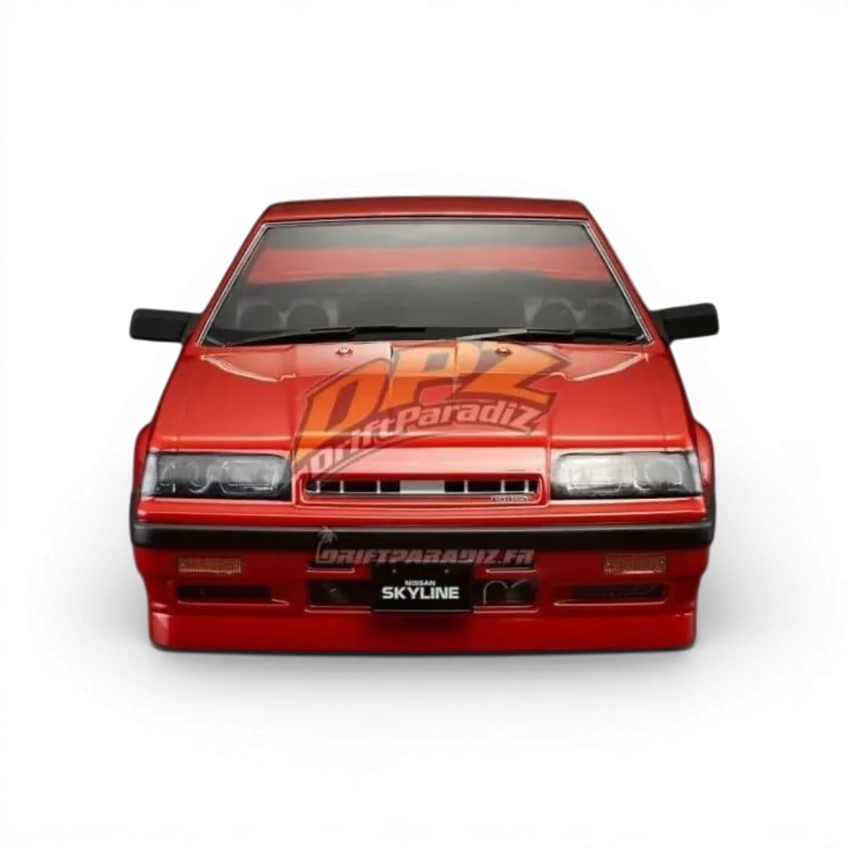 Carrosserie pour Nissan Skyline R31 Rouge de la marque Killer Body, détail de la carrosserie en plastique.