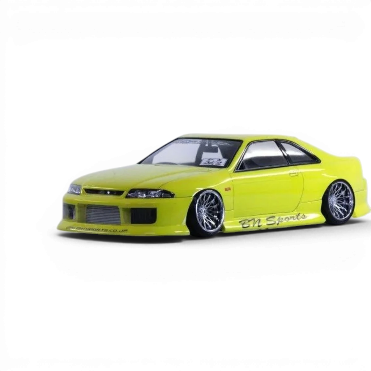 Carrosserie Nissan Skyline R33 BN Sports de Pandora RC, détail de la carrosserie pour modèle réduit.