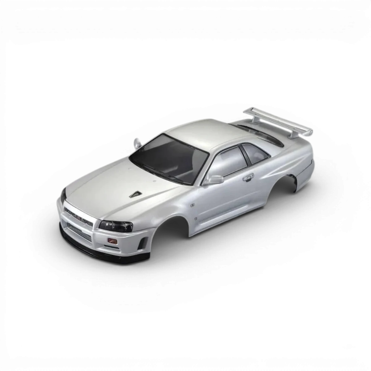 Carrosserie Nissan Skyline R34 de la marque Killer Body, finition détaillée et réaliste pour modèle réduit ou maquette.