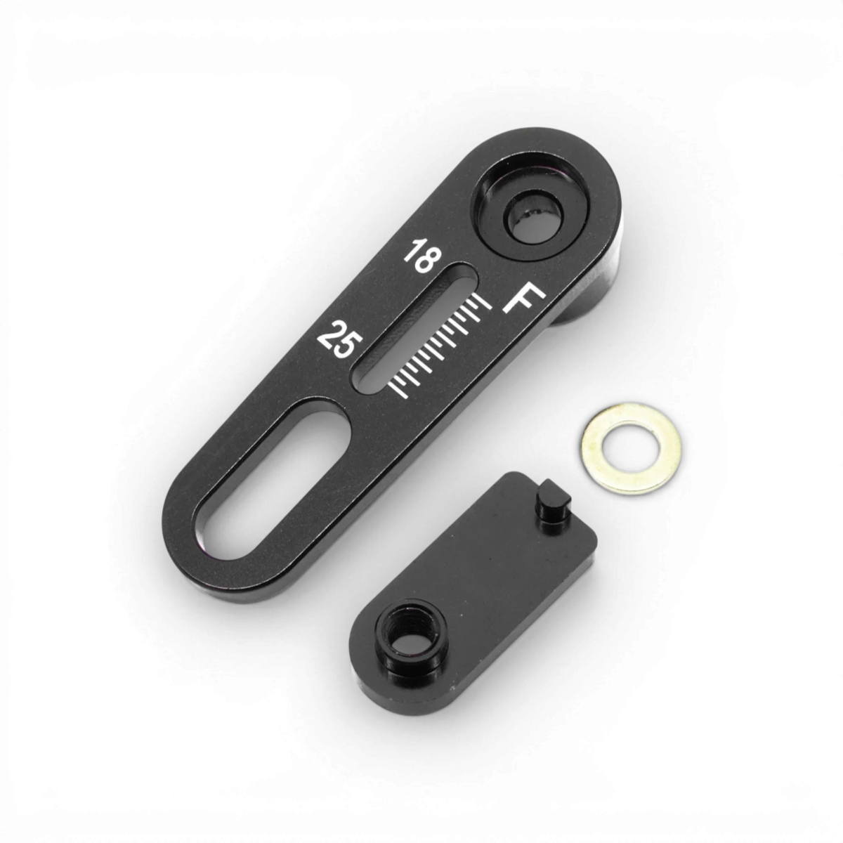Palonnier réglable Wrap-UP Next 18-25mm 23T pour radio modèle Sanwa, pièce de contrôle pour modélisme RC.