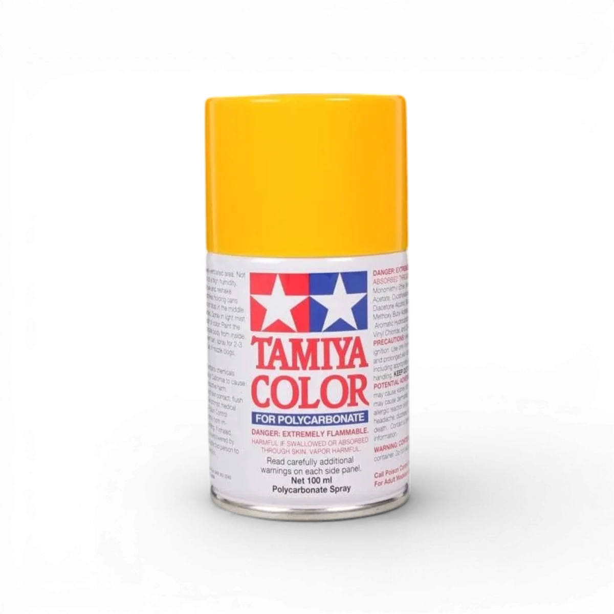 Peinture Lexan Tamiya PS19 jaune camel, peinture pour plastique, tube de peinture jaune beige pour modélisme et carrosserie.