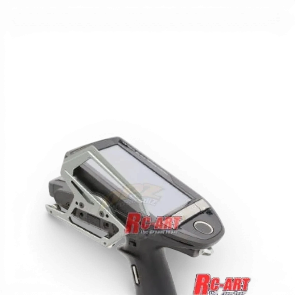 Poignée en aluminium noire de 7 px pour personnalisation, fabriquée par Rc Art, visible avec finition lisse et design moderne.