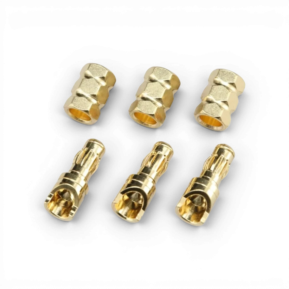 Prises 3,5 mm pour moteur électronique Team Yokomo, connecteurs robustes pour circuits RC et modélisme.
