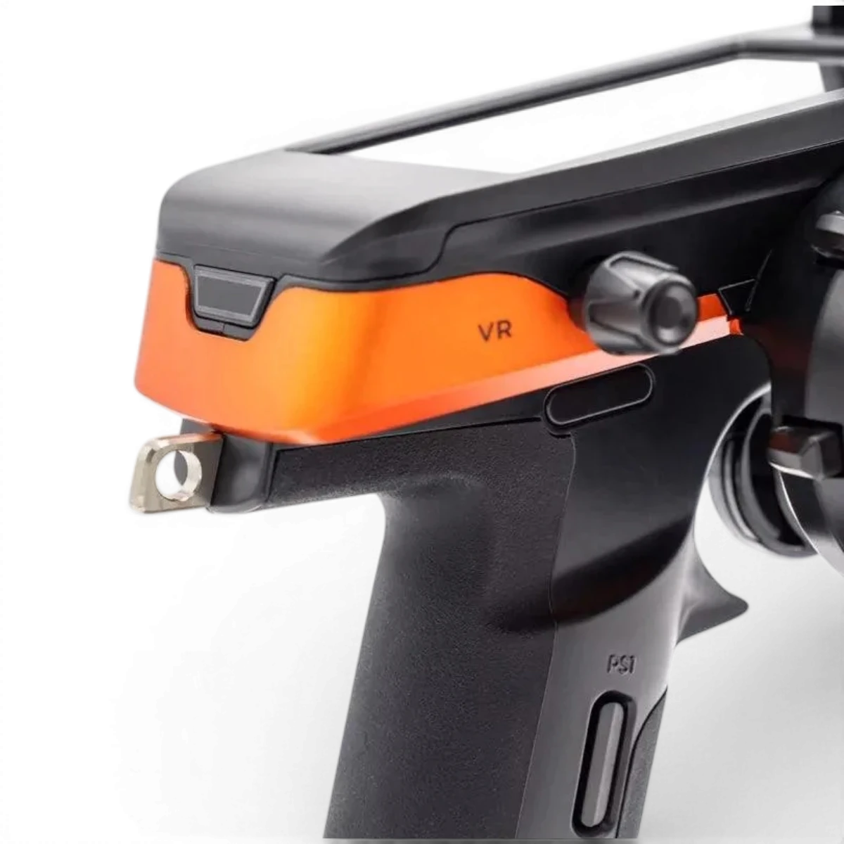 Radio X9S 9 voies avec récepteur Konect, appareil électronique compact pour contrôle à distance, vue de face.