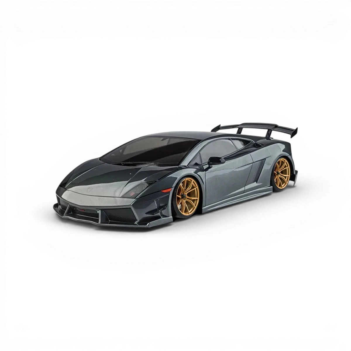 Voiture RC Drift brushée Max Speed Technology RMX 2.5 RTR LP56, voiture télécommandée pour drift, vue de face avec pneus larges et design moderne