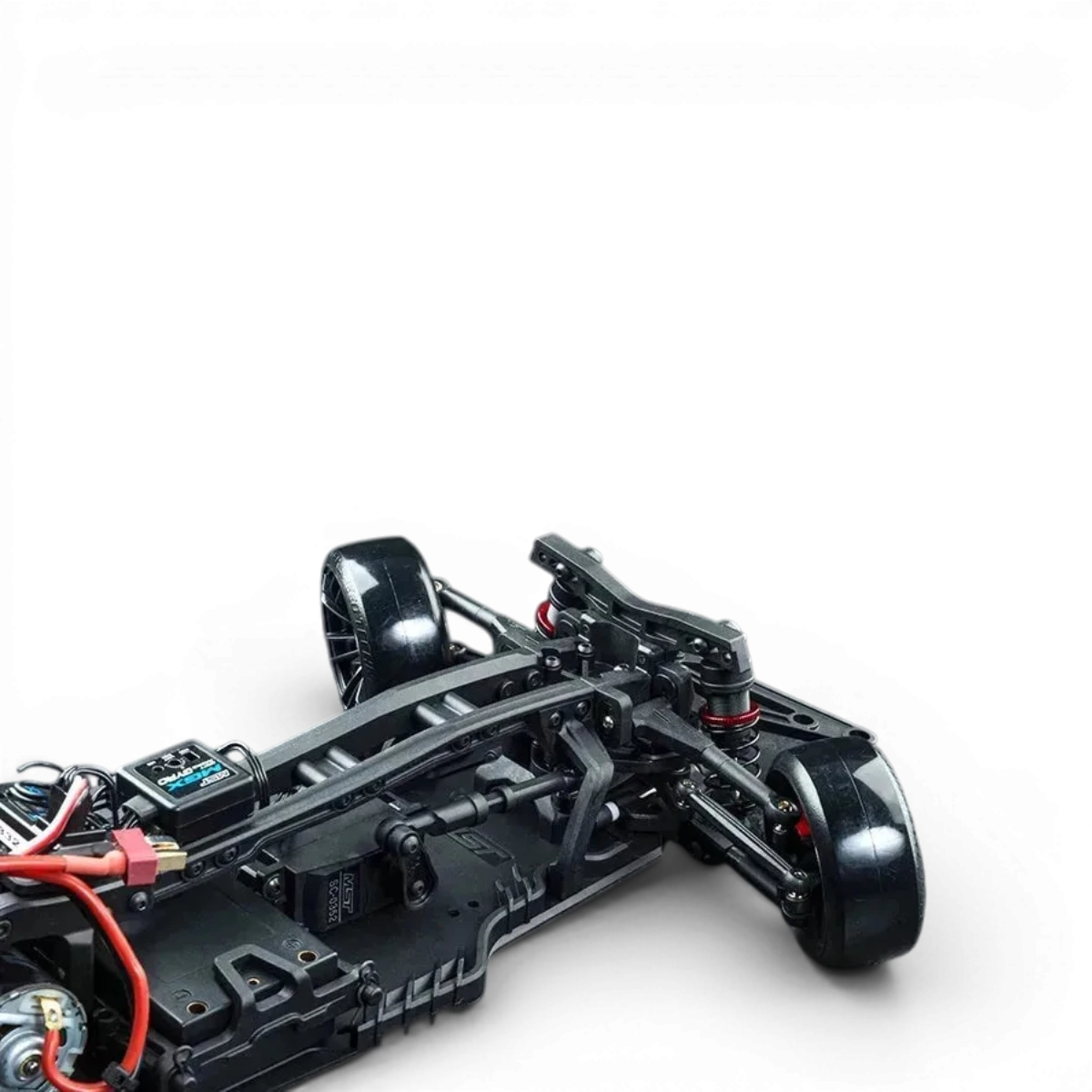 Voiture RC Drift Max Speed Technology RMX 2.5 RTR Toyota GR86 RB violette iridescente, vue de côté avec détails brillants