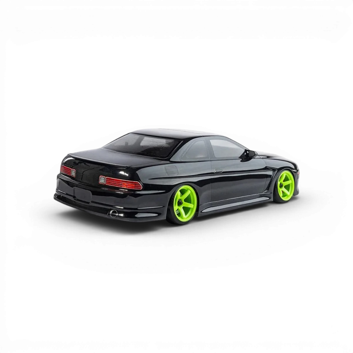 Voiture RC drift Max Speed Technology RMX 2.5 RTR Toyota JZ3 noire, modèle télécommandé pour drift avec moteur brushed.
