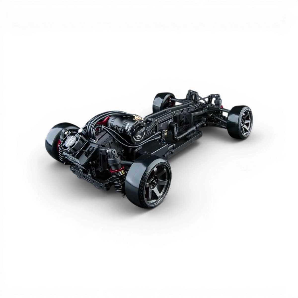 Voiture RC Drift Max Speed Technology RMX 4 RTR e92, brushless sensored, prête à rouler, vue de côté sur un fond neutre.