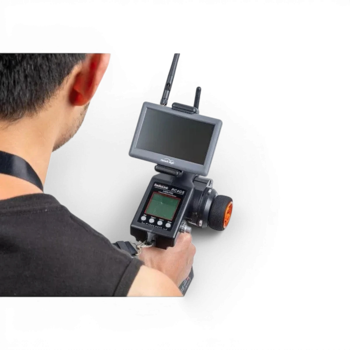 Récepteur R6FG avec gyroscope intégré pour radiocommande RC4GS V3 4 canaux RadioLink, électronique pour drone ou véhicule RC