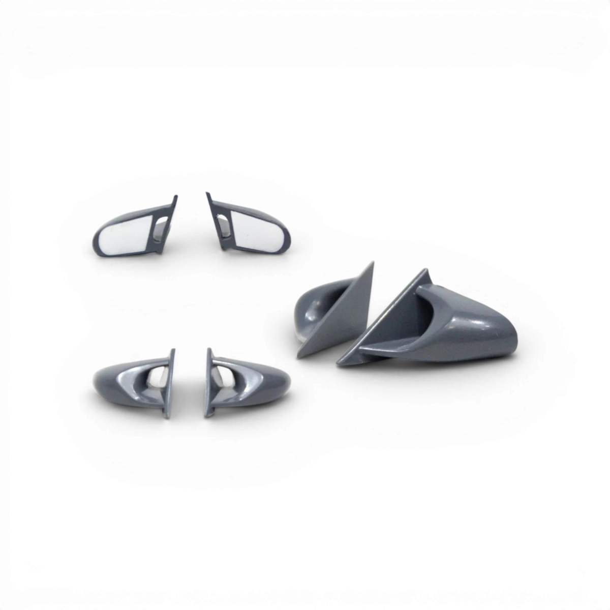 Rétroviseurs style 11 pour moto, marque Src Sideways RC, montrant les rétroviseurs latéraux en détail.