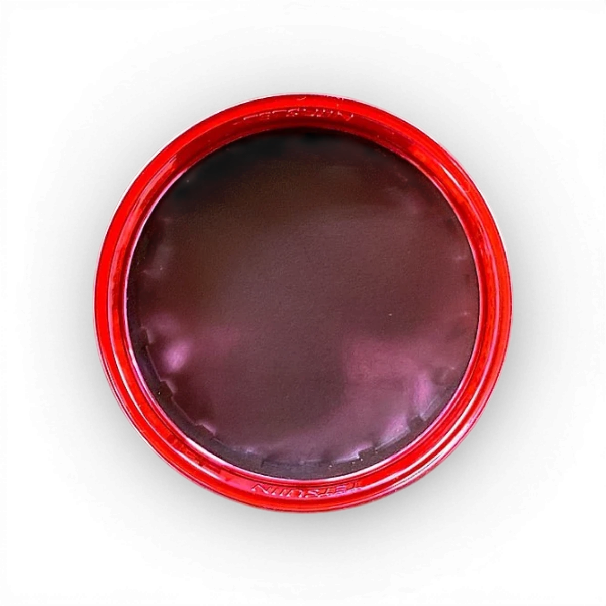 Jantes Tetsujin RIM type 01 rouge chromé, roues en alliage avec finition brillante rouge et chrome, vues de face.