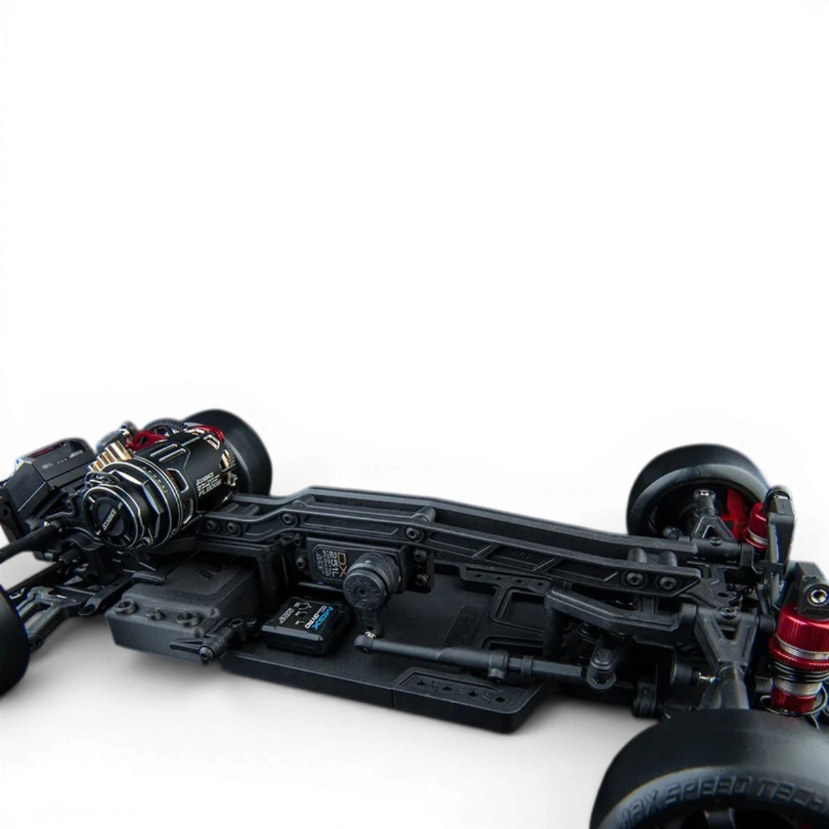 Voiture RC Drift Max Speed Technology RMX 4 S PRO, design détaillé et roues adaptées pour des performances de drift.