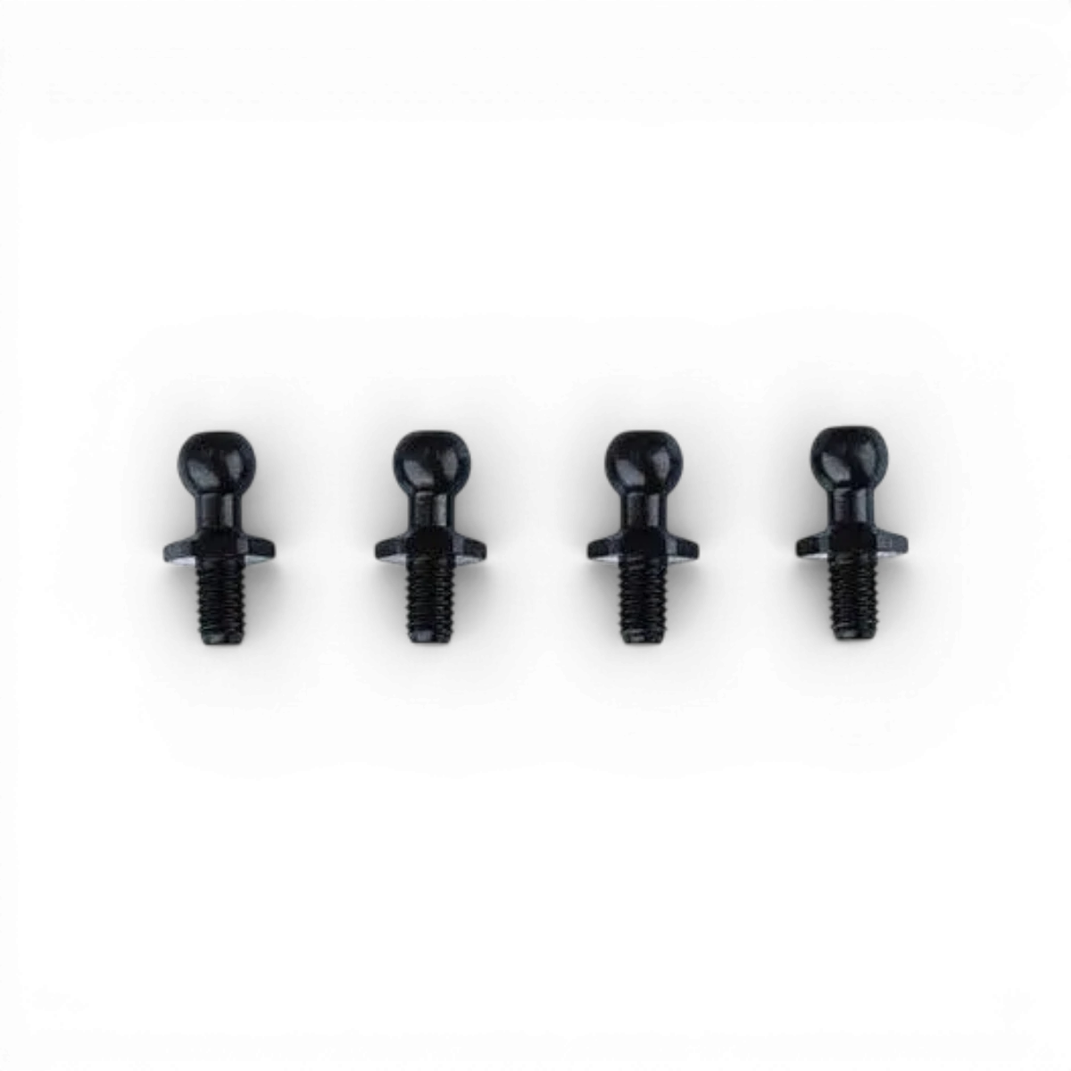 Ensemble de 4 rotules en acier 4.3mm taille S, pièces détachées pour modèles RC, de la marque Team Reve D.