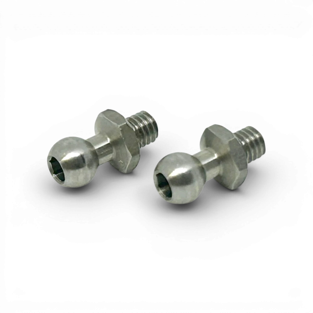 Rotules SM en laiton de 4,3 mm avec filetage M3x3 mm, pièce détachée de marque SHIBATA, pour assemblage précis.