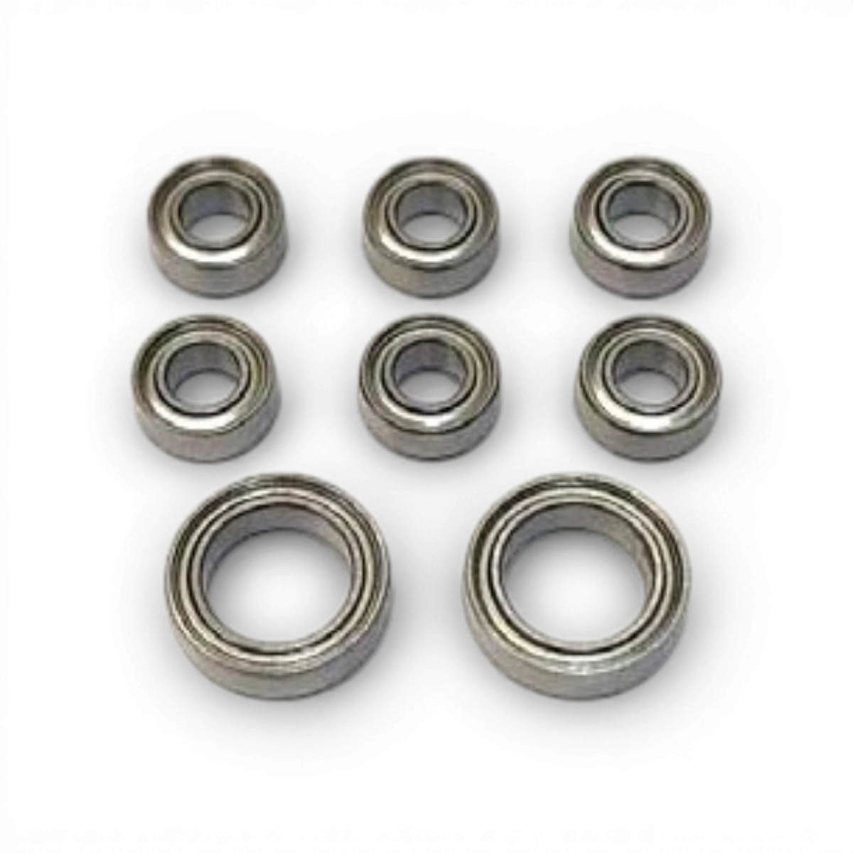 Ensemble de roulements Topline, 1050x6 pièces et 1510x2 pièces, pièces détachées pour machines.