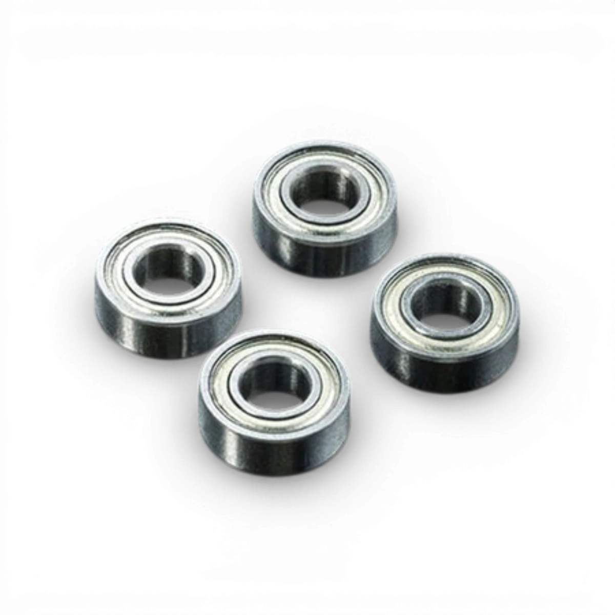 Roulements 5x11 Max Speed Technology, pièces détachées pour roulements, vue rapprochée des composants en métal.