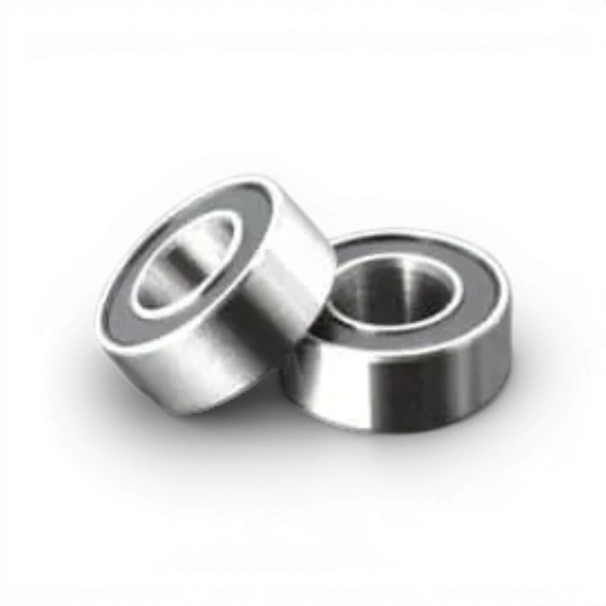 Deux roulements en céramique 5x10x4 mm de la marque Team Reve D pour pièces détachées, visibles en image.