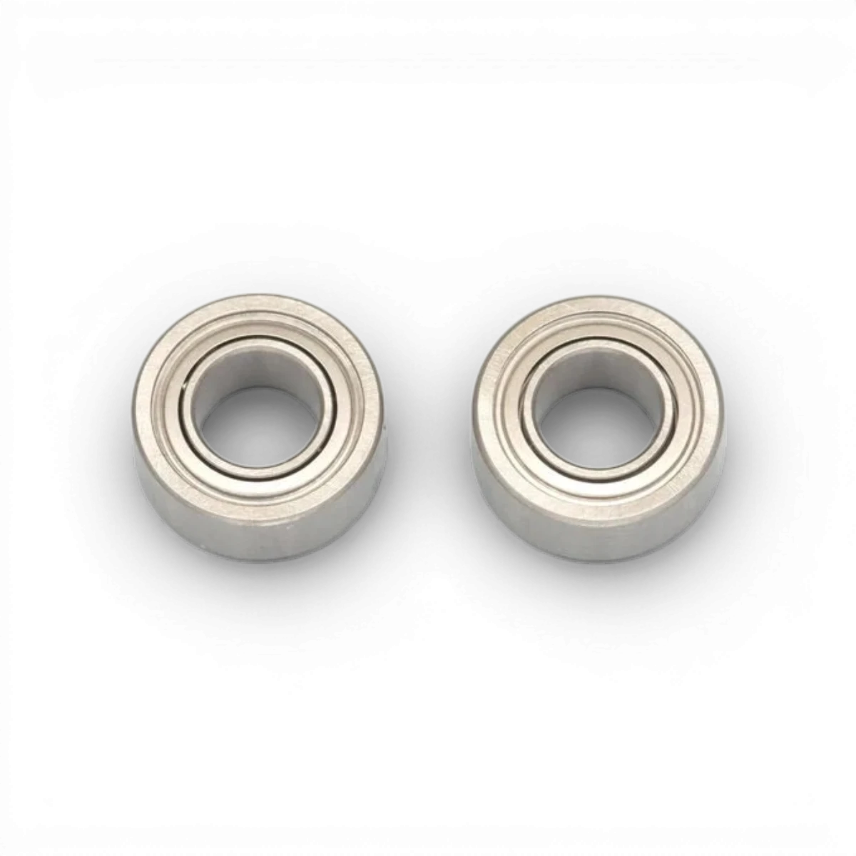 Deux roulements de précision 5x10x4 mm de la marque Team Yokomo, pièces détachées pour modélisme ou mécanique.