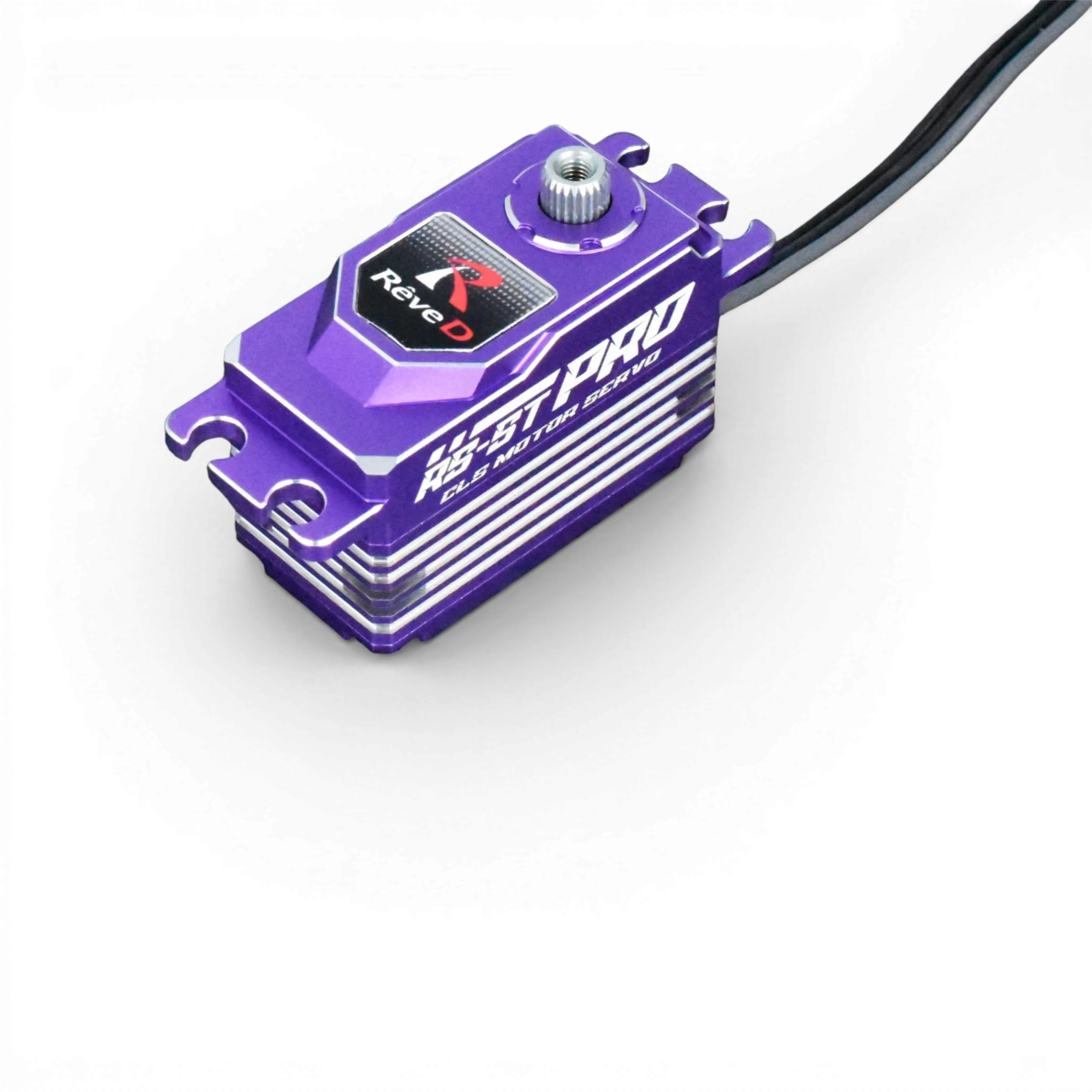 Capteur électronique RS-ST PRO de Team Reve D, vue en gros plan avec détails techniques visibles.