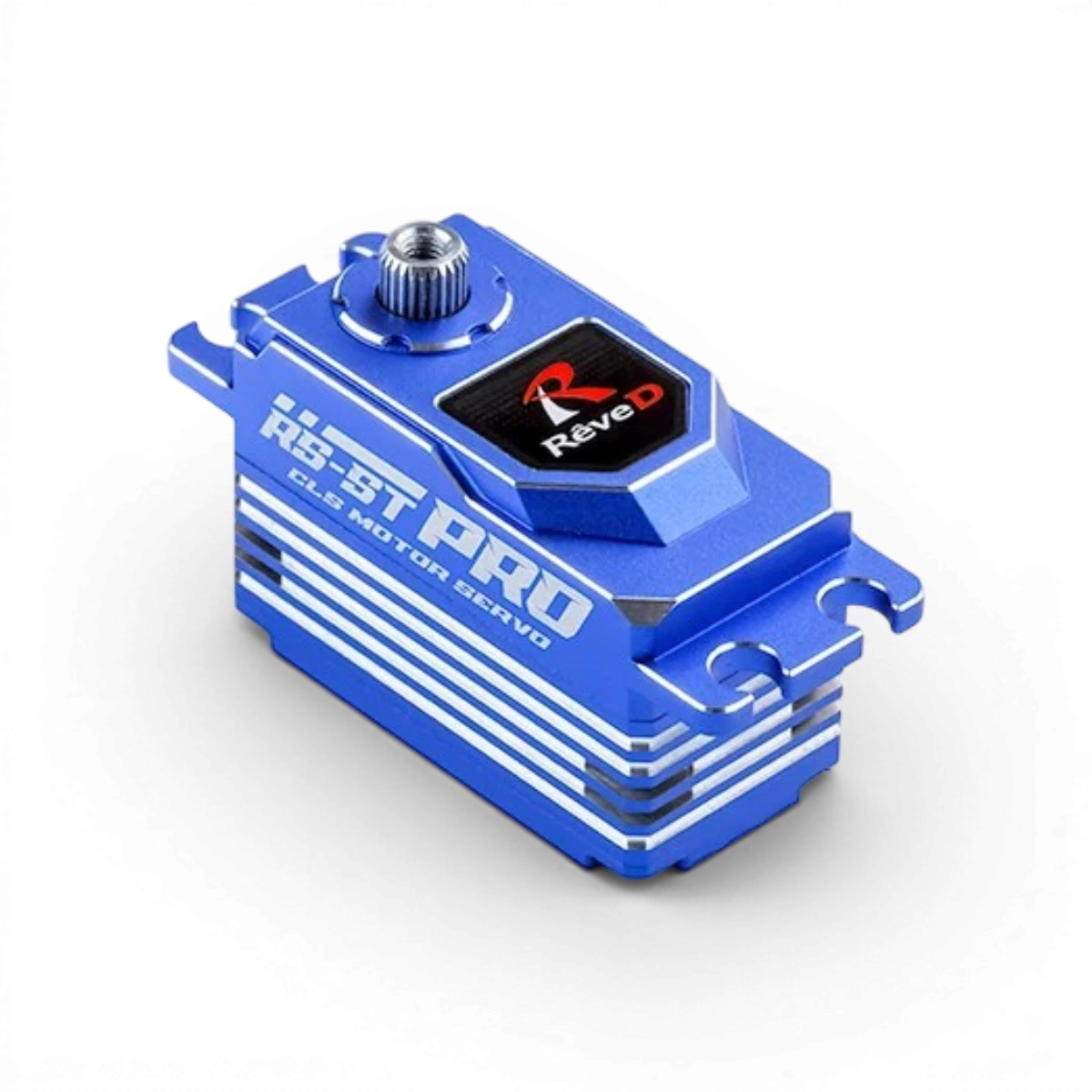 Servo programmable RS-ST PRO Team Reve D, édition limitée 2026, en bleu, pour véhicules RWD, électronique de haute performance.