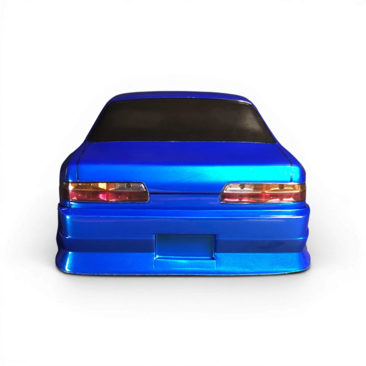 Carrosserie S13 Odyvia pour voiture RC Aplastics RC, finition détaillée avec design réaliste, vue de face.