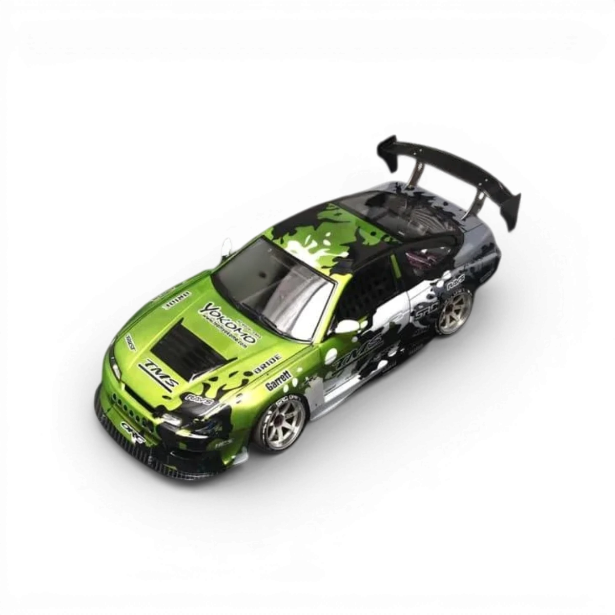 Carrosserie S15 Sileighty pour voiture RC Aplastics RC, design détaillé et réaliste, vue de face avec logo Aplastics.
