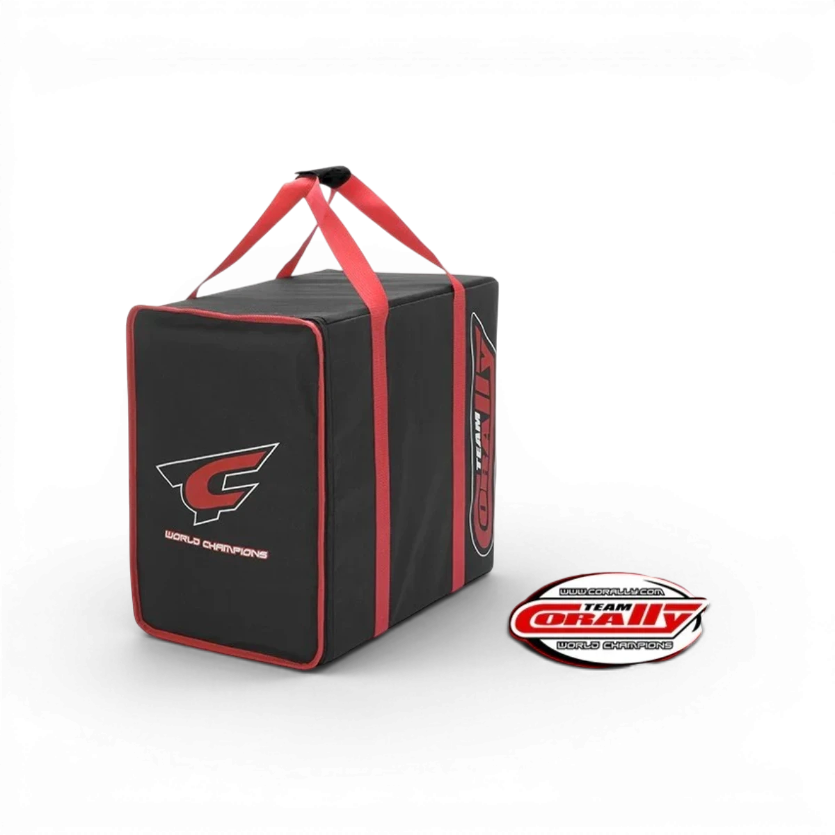 Sac de transport à 3 tiroirs, accessoire pratique en tissu avec poignées pour rangement et déplacement facile.