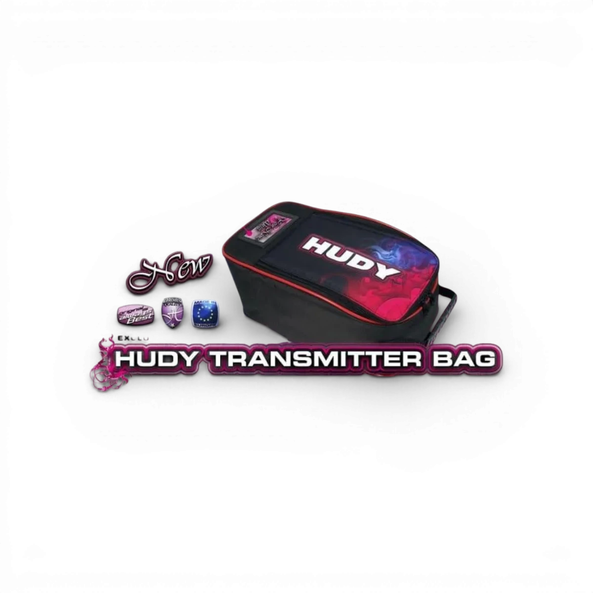 Sac de transport Radio Hudy de grande taille, accessoire pour ranger et transporter facilement votre radio.
