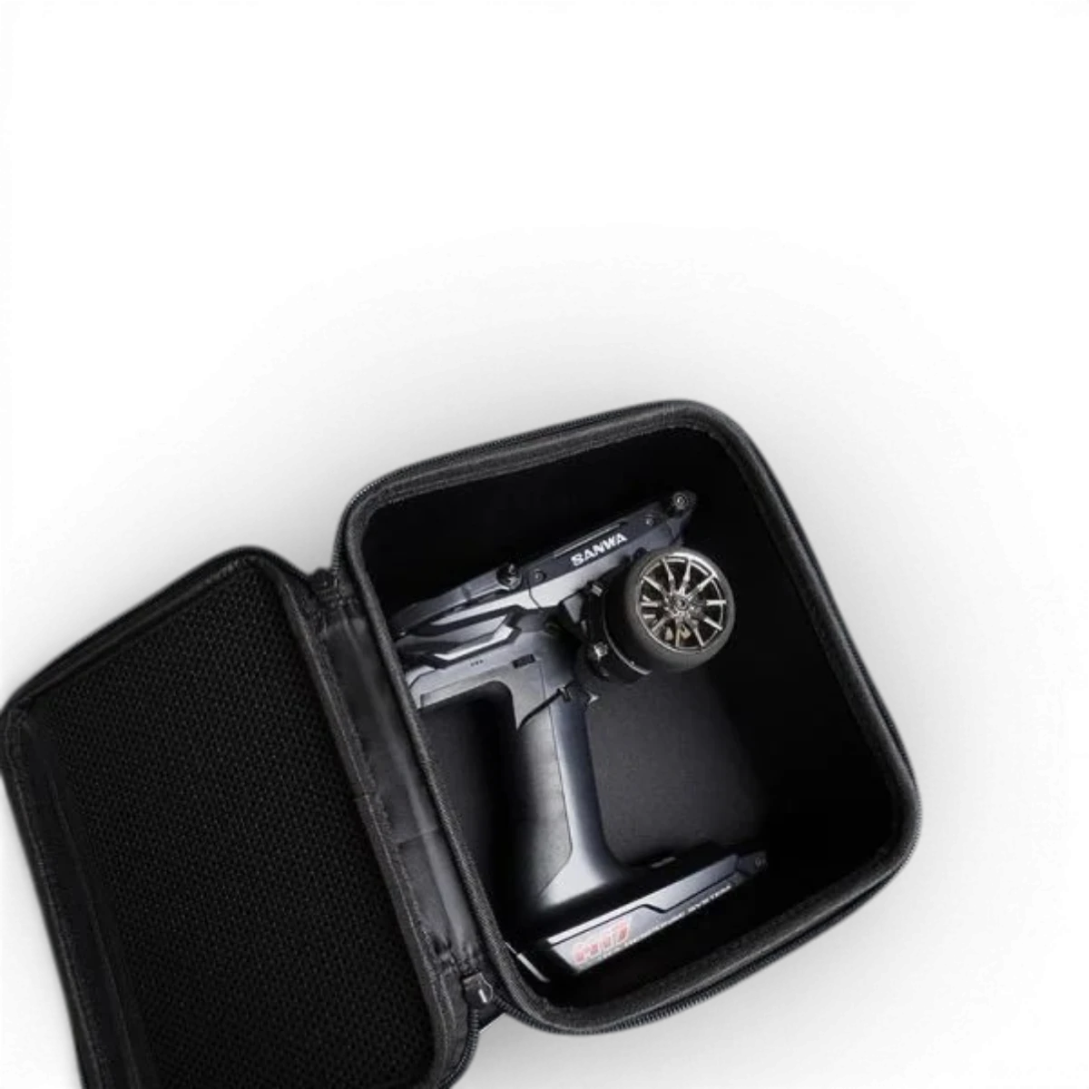Sacoche Koswork pour émetteur M17-MT44-NB4, étui rigide noir pour accessoires électroniques, protection durable pour appareil.