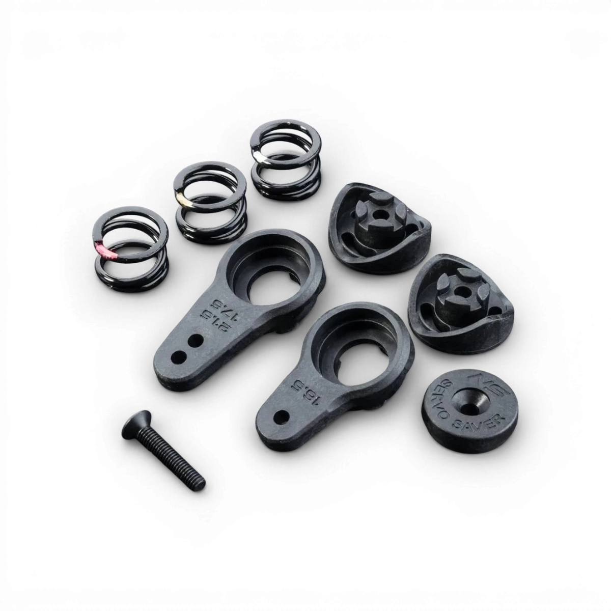 Sauve servo universel NS de Max Speed Technology, pièce détachée pour modélisme, montre le sauve servo avec connecteurs et fixation.