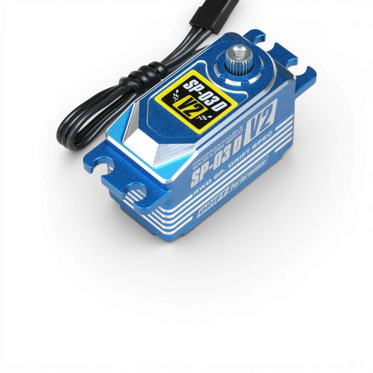 Servo SP-03D V2 RWD Drift Spec de Team Yokomo, servo électronique programmable brushless pour voitures RC.