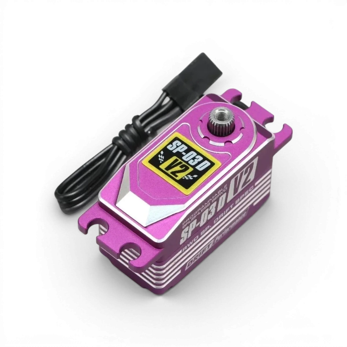 Servo SP-03D V2 RWD Drift Spec, servo électronique programmable brushless de Team Yokomo pour voitures radiocommandées.