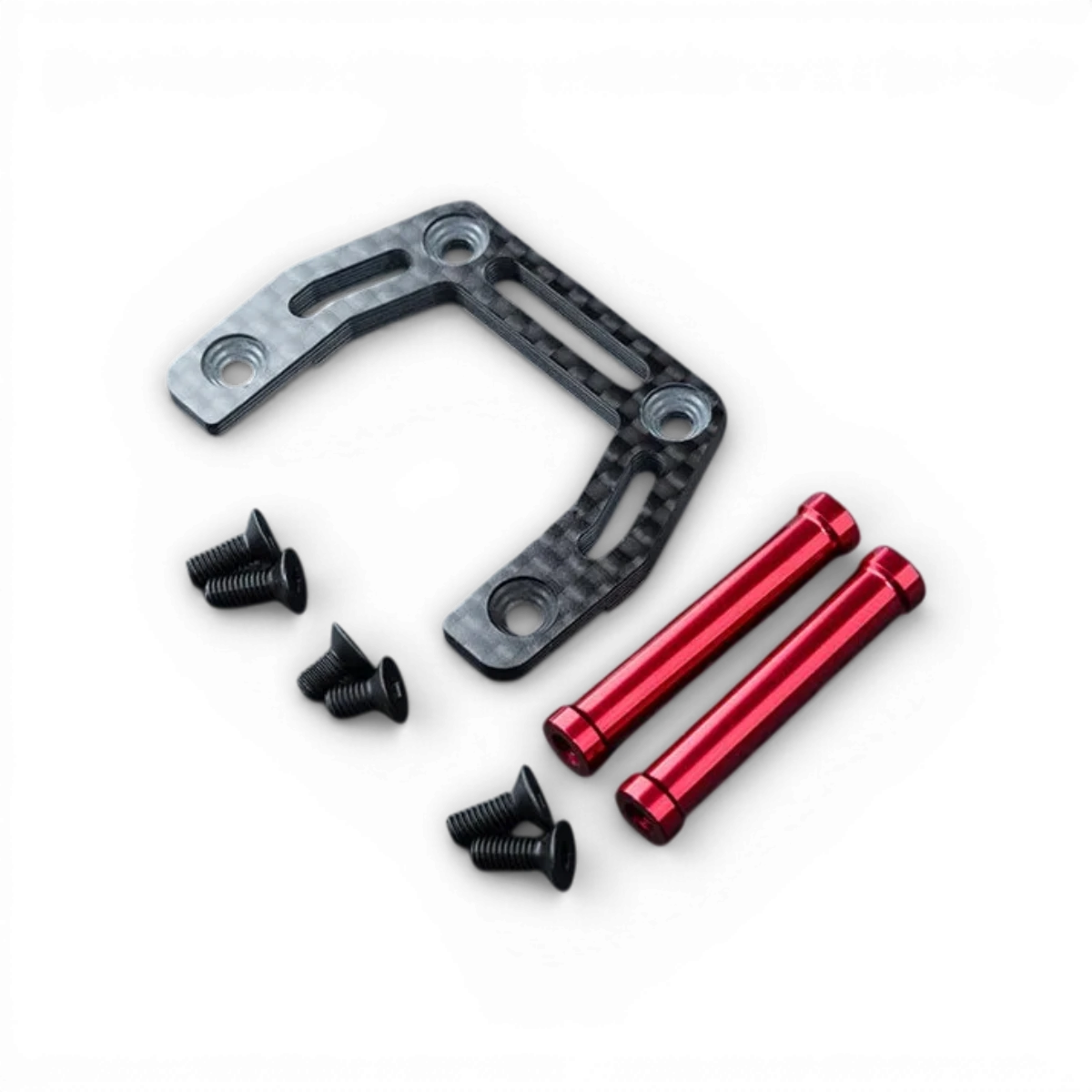 Ensemble de renforts supérieurs avant en carbone KMW de Max Speed Technology, pièces détachées pour vélo.