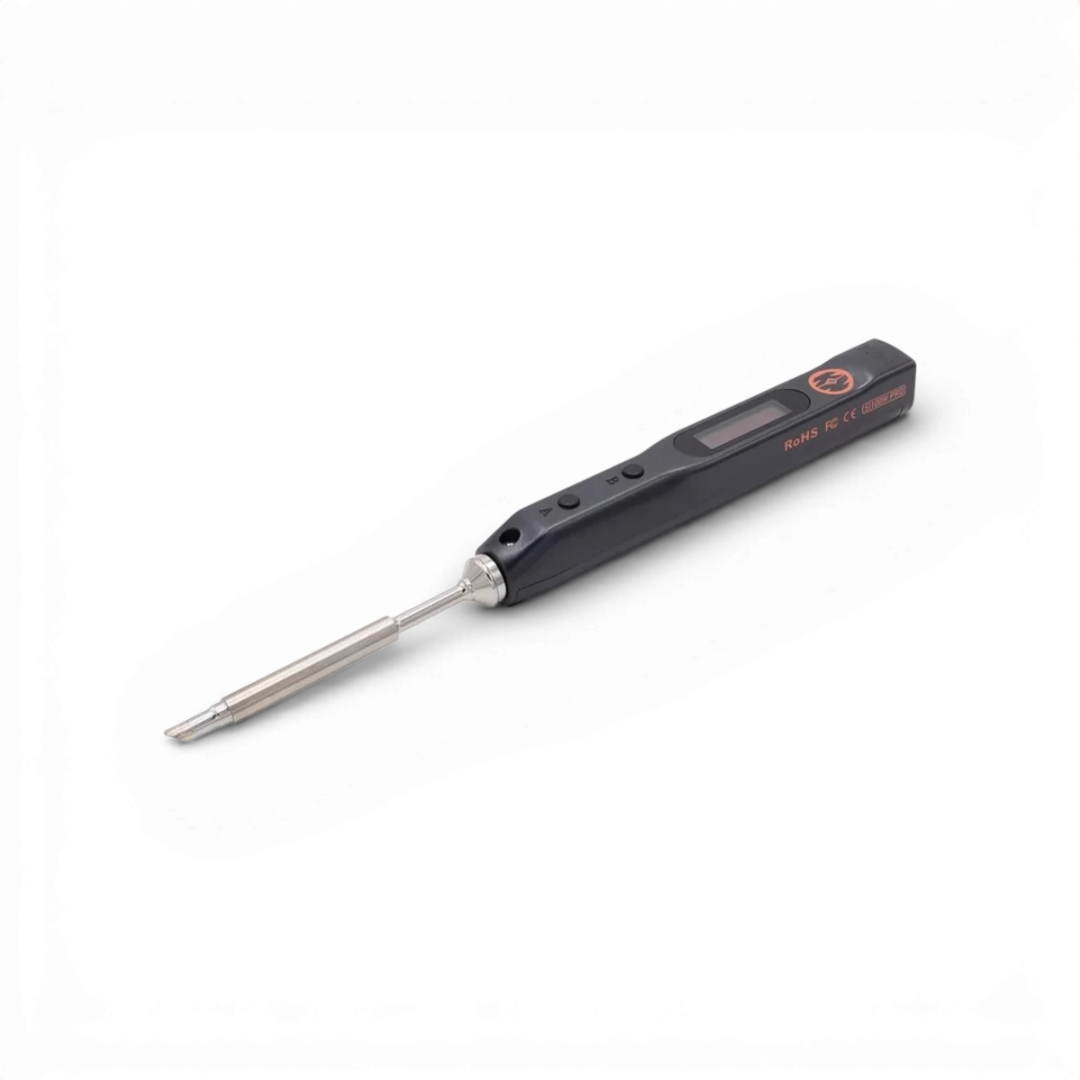 Ensemble fer à souder portable SI 100W avec deux pannes de la marque Konect, pour travaux de soudure précis.