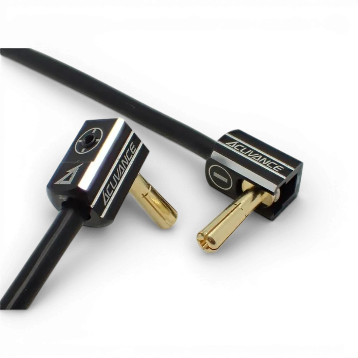 Ensemble de prises de batterie PK 5mm avec dissipateurs en aluminium noir pour électronique, par Acuvance.