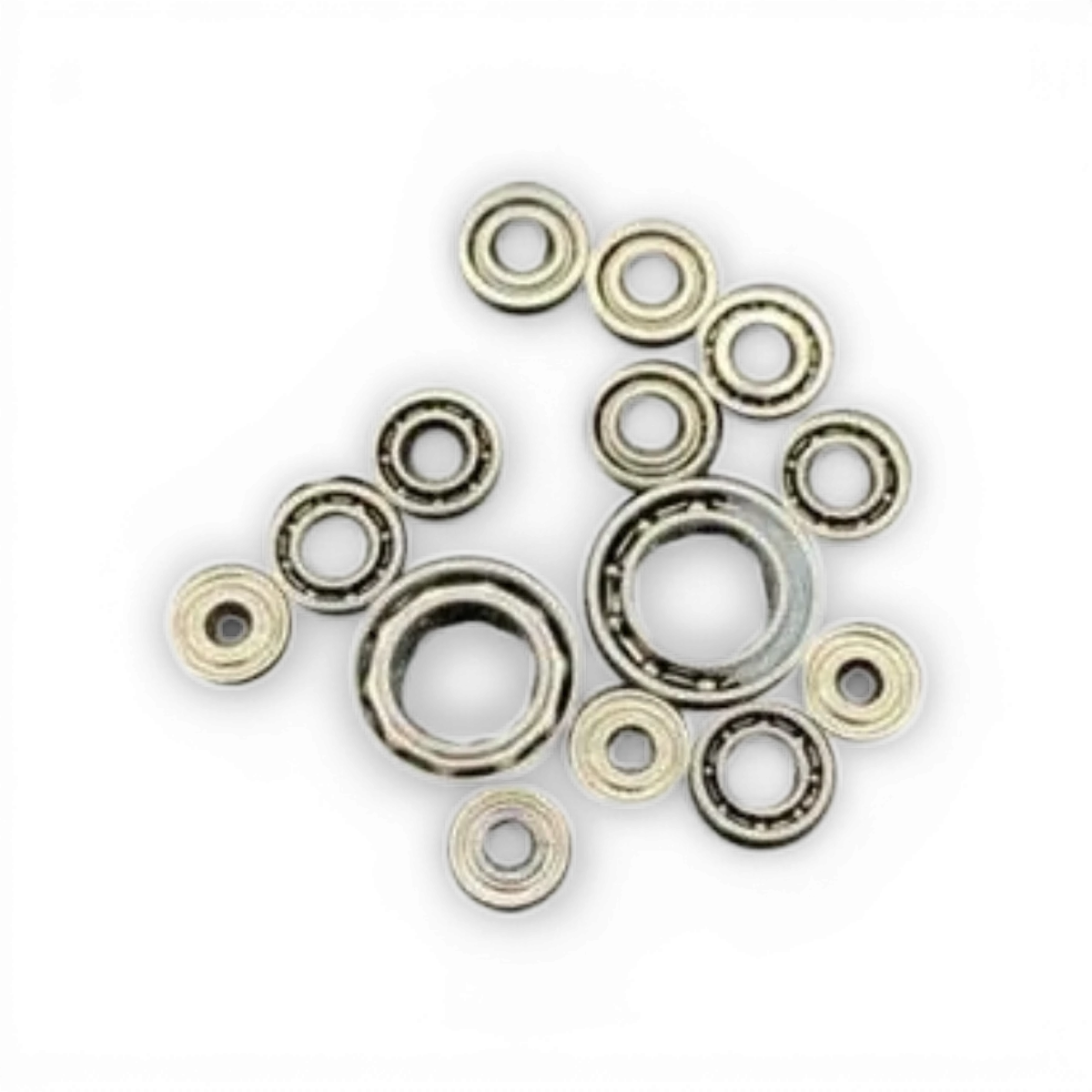 Ensemble de roulements pour BMRX BM Racing, composants mécaniques durables pour la performance de la voiture.