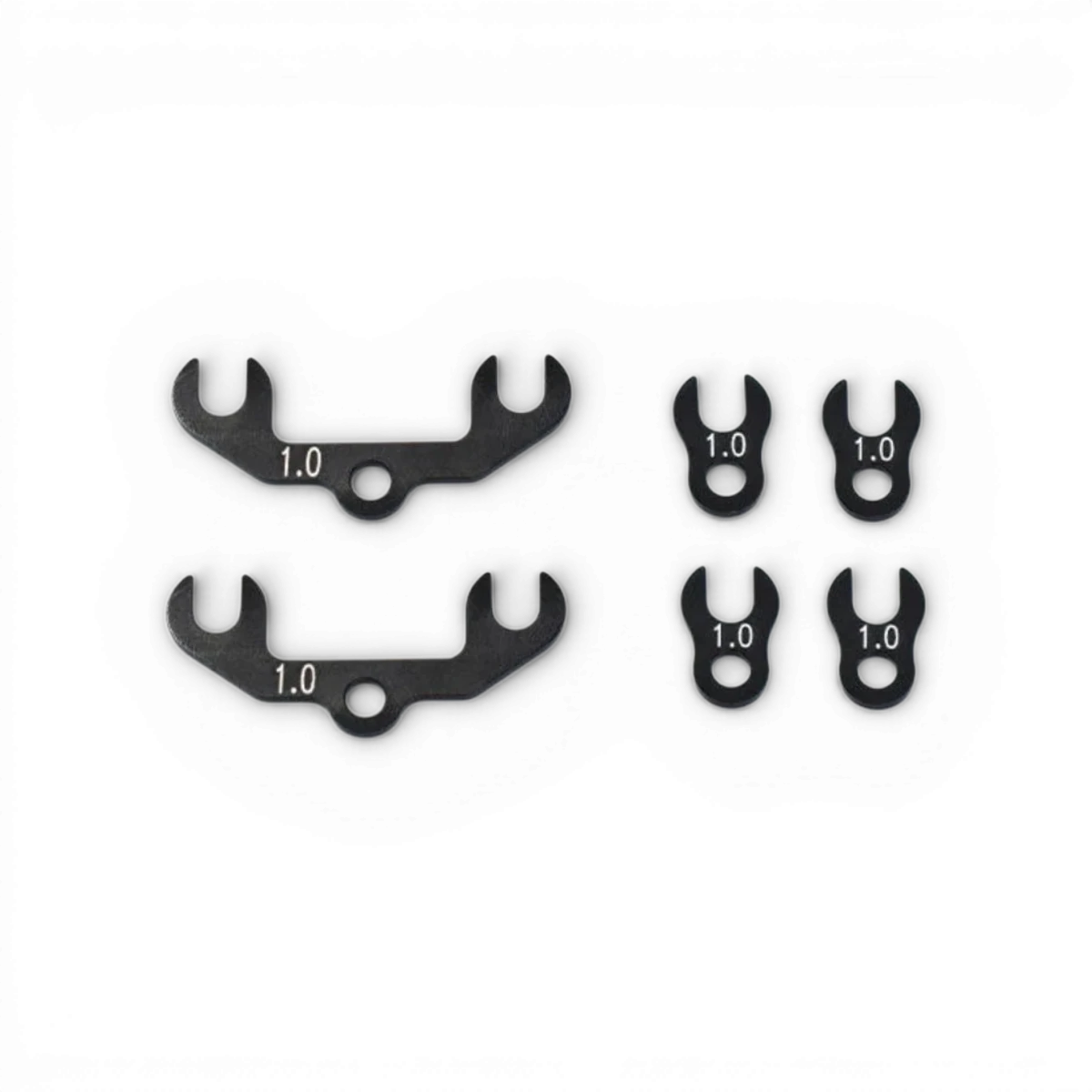 Ensemble de rondelles crabe de 1 mm de la marque Team Reve D, pièces détachées pour vélo.